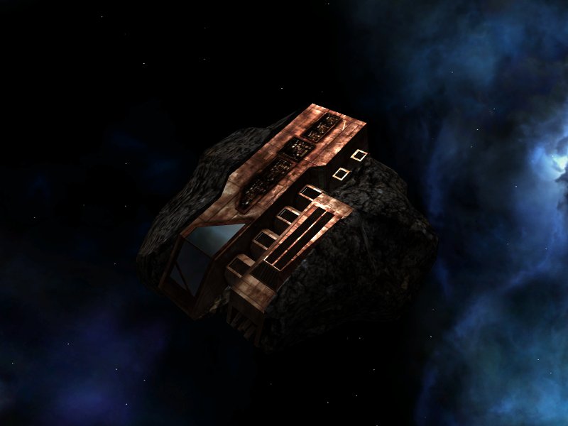 Kilrathi asteroid fighter