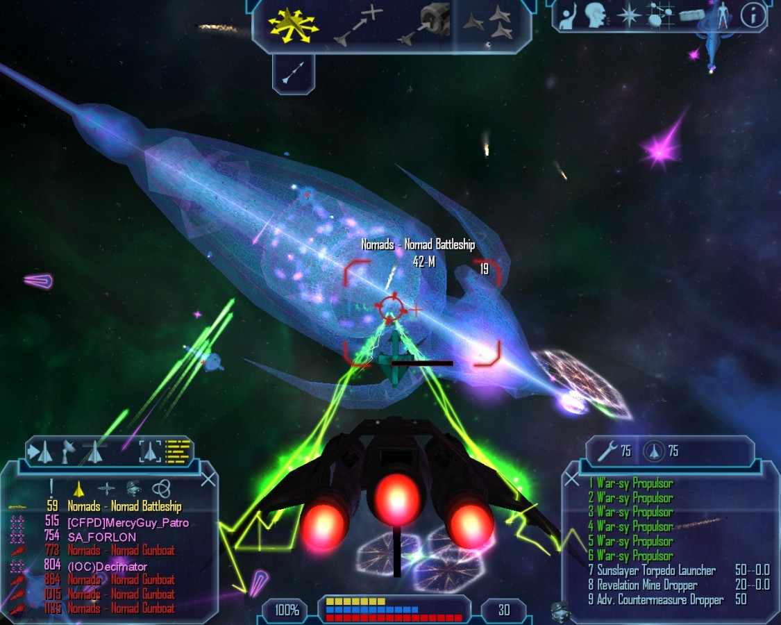 Nomad Strike Carrier & Nomad Battleship & Lich hunting event