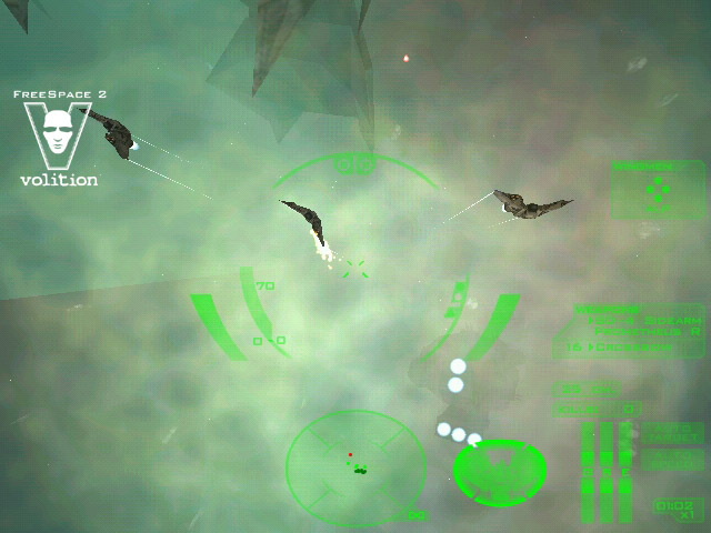 1 target down