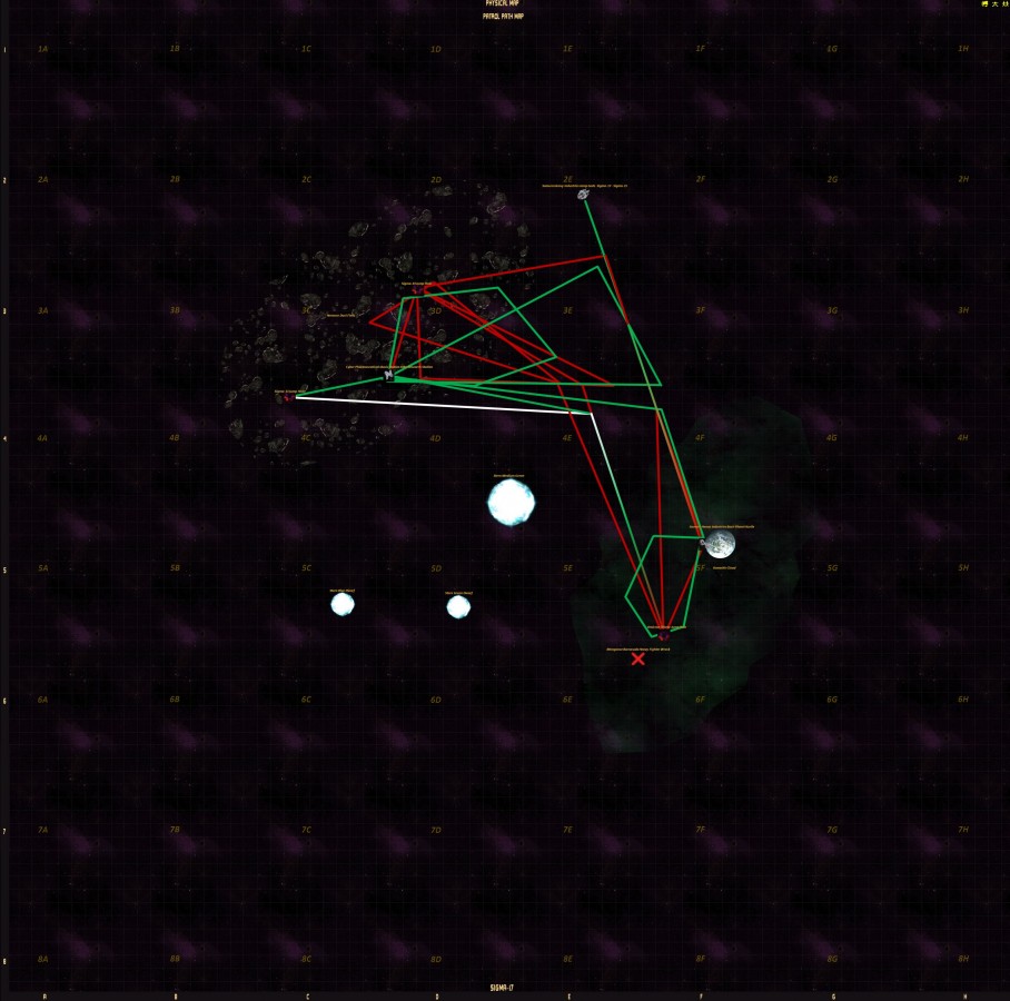 Sirius Sector Border World Raum Sigma-17 System