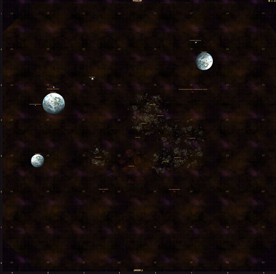 Sirius Sector Nomads World Raum Unknown 3 System