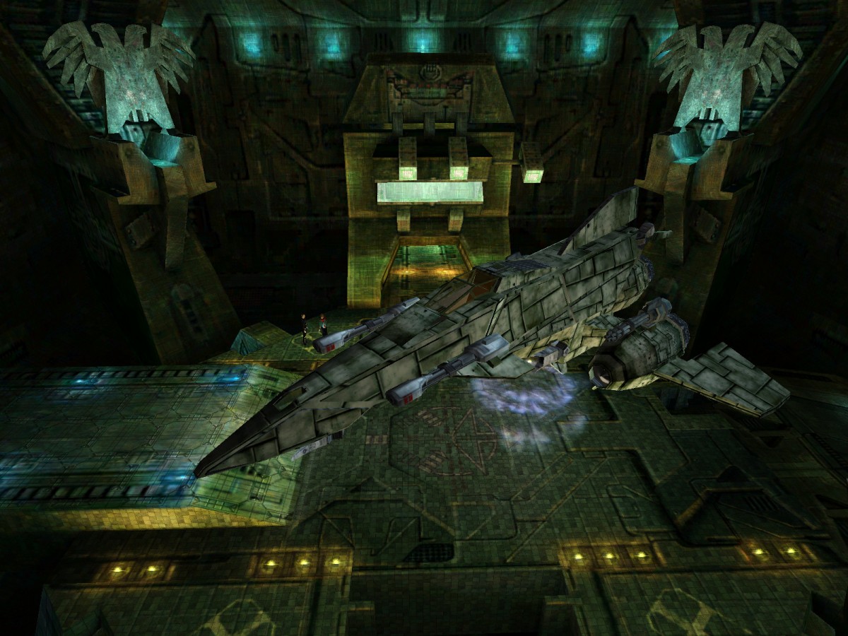 Crossfire 1.9 - Docked ship