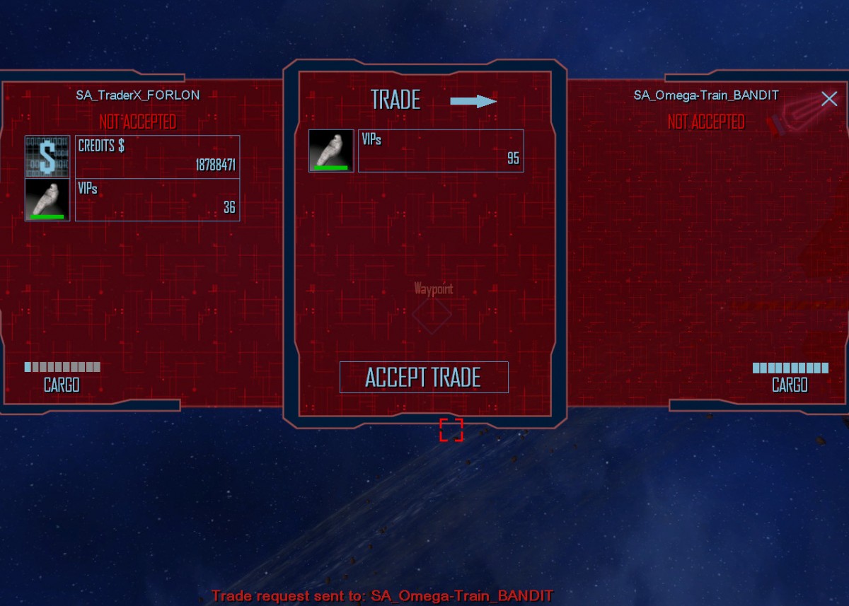 VIPs transport to Planet LP 07