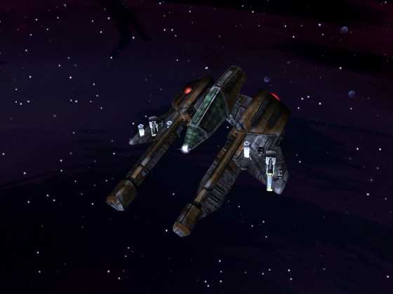 Crossfire 1.9 - Ship in space
