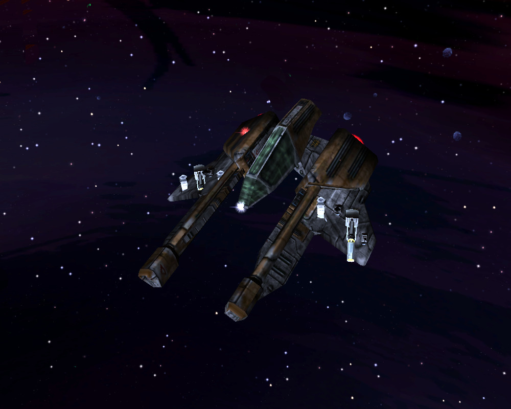 Crossfire 1.9 - Ship in space
