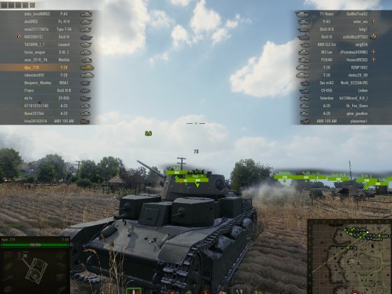 WoT: T-28 Outflank Move