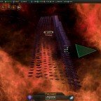 Stellaris invading fleet before engaging