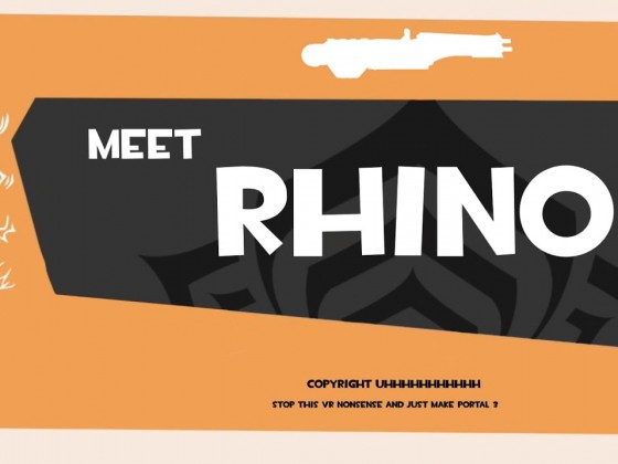 Meet Rhino | Warframe