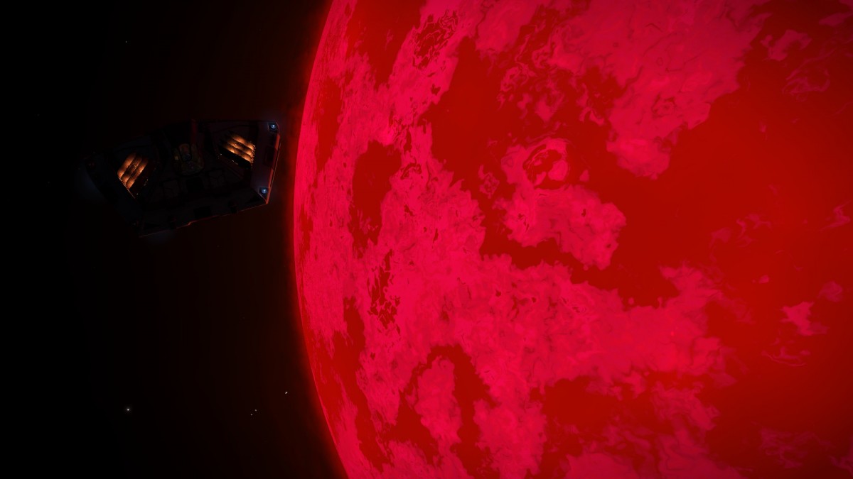 Cold Red Sun