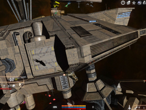 DS17 ship shadow