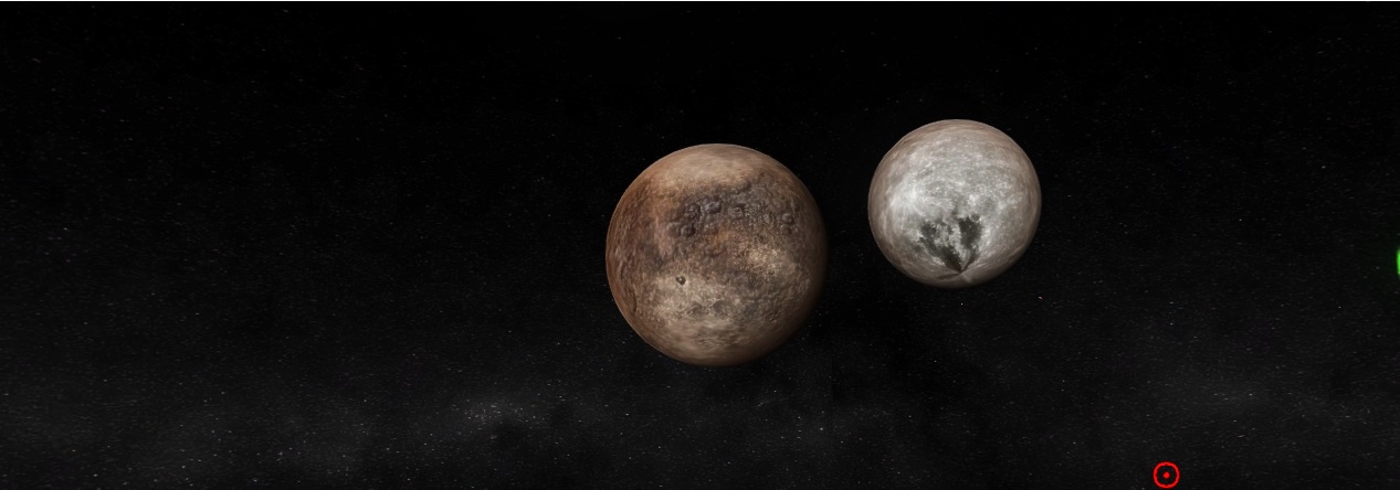 Pluto with Charon Sol