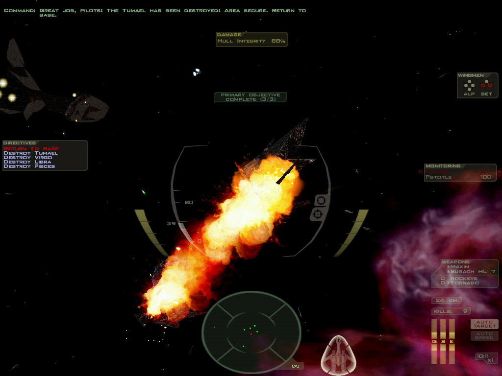 SF Tumael destroyed