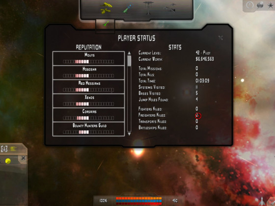 Starflier against GMG Hypergate in Omega 3