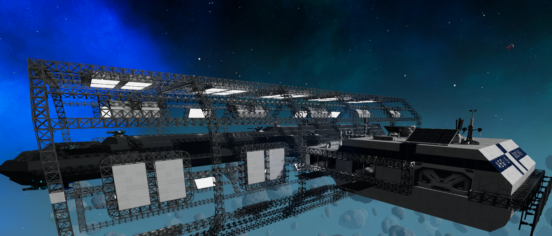 Empyrion: Galactic Survival Workshop Aegis Docks