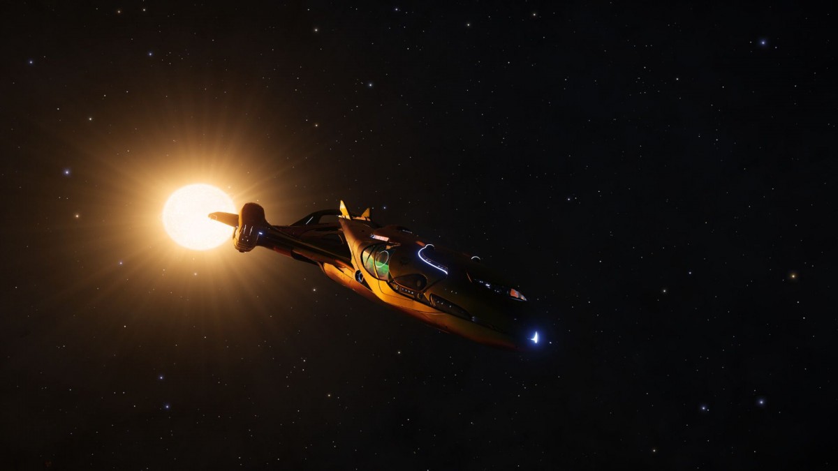 Cutter leaves the sun behind