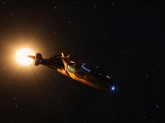 Cutter leaves the sun behind