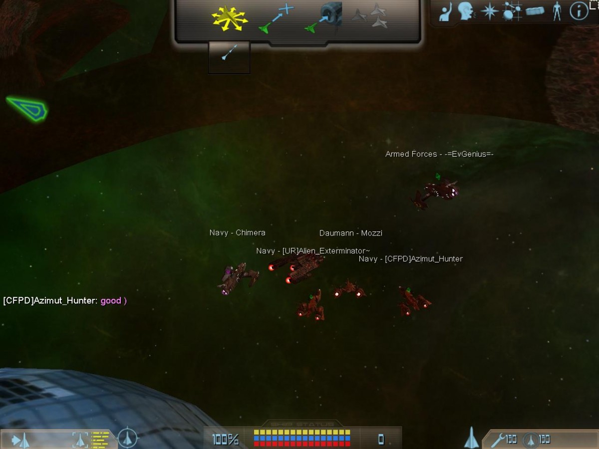 The result: disco party at DK battle station, again.