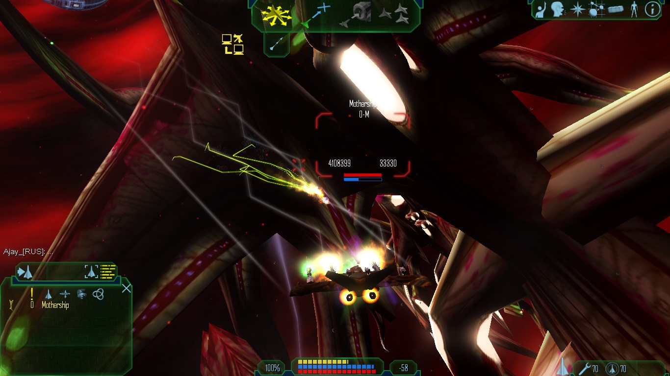 Killing Dom'Kavash Mothership