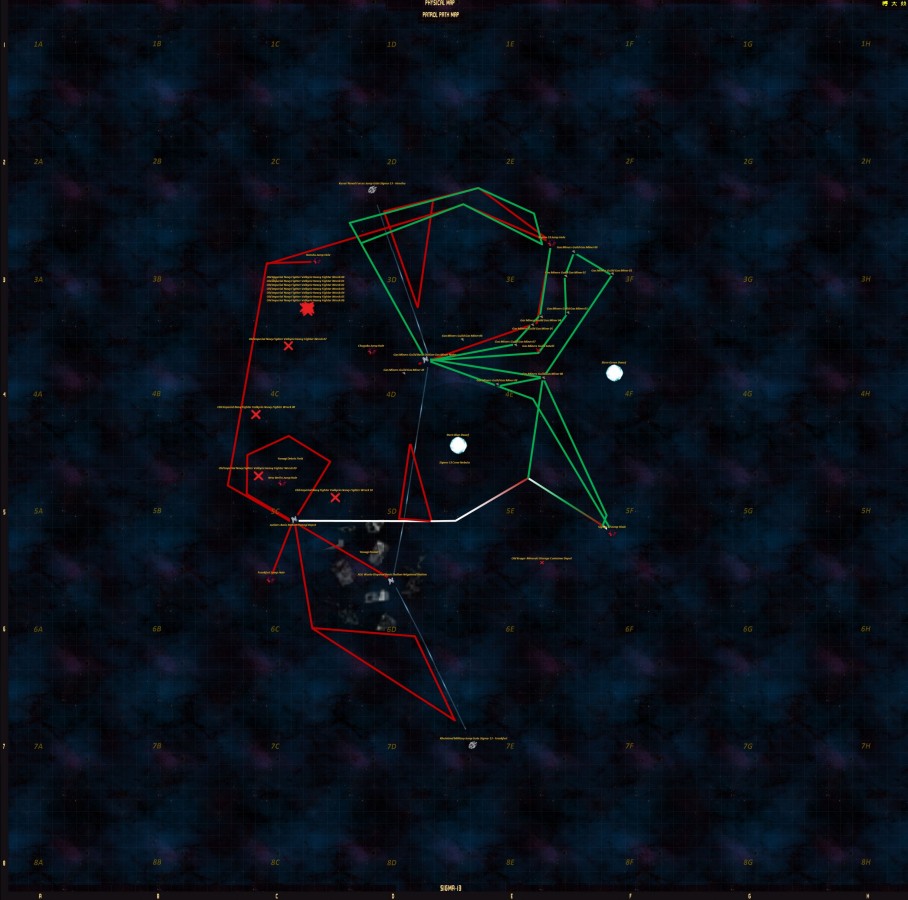Sirius Sector Border World Raum Sigma-13 System