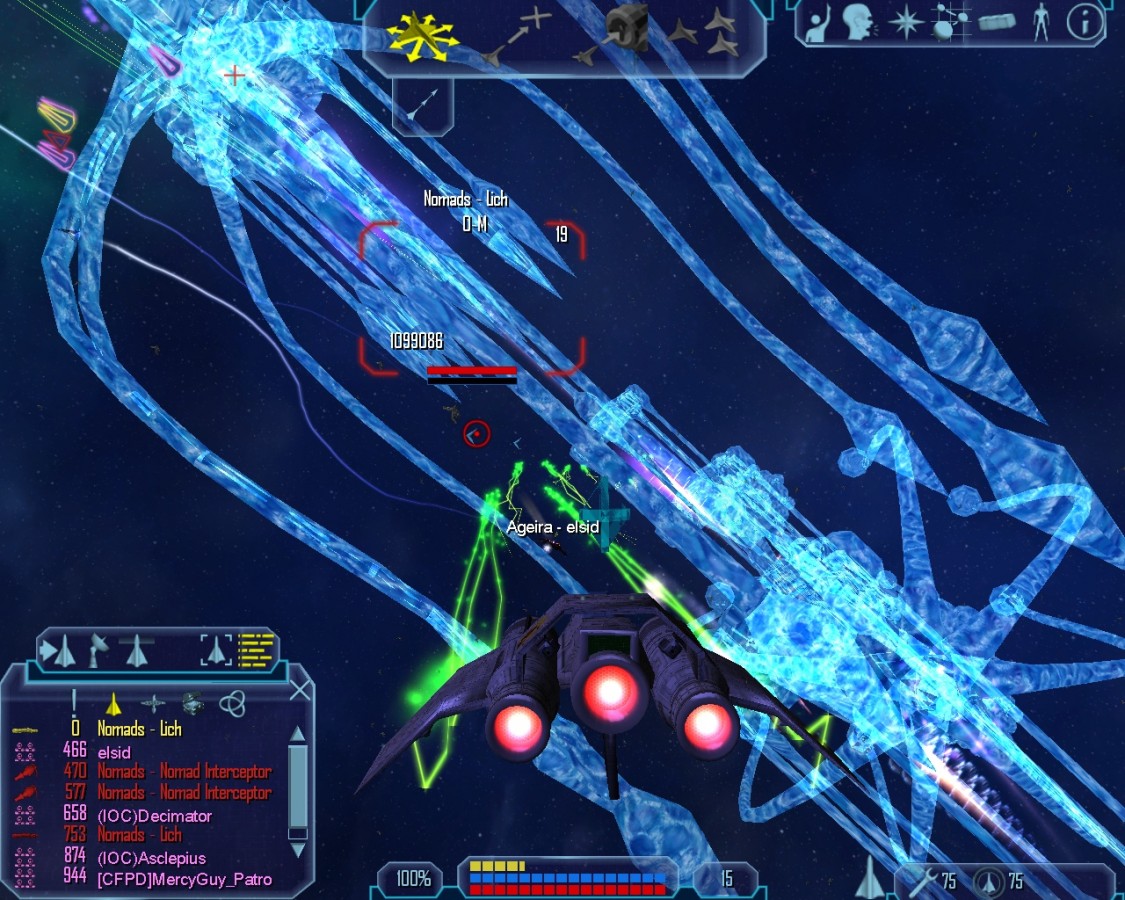 Nomad Strike Carrier & Nomad Battleship & Lich hunting event