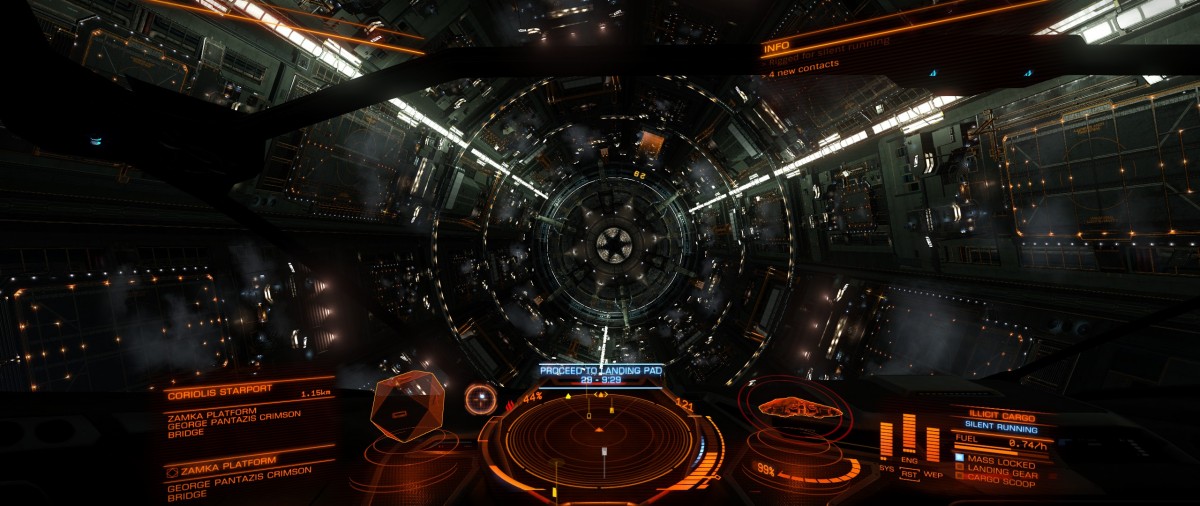 Landing pad in sight
