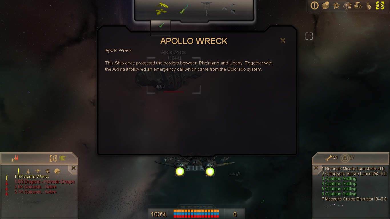 Apollo wreck w/ Infocard