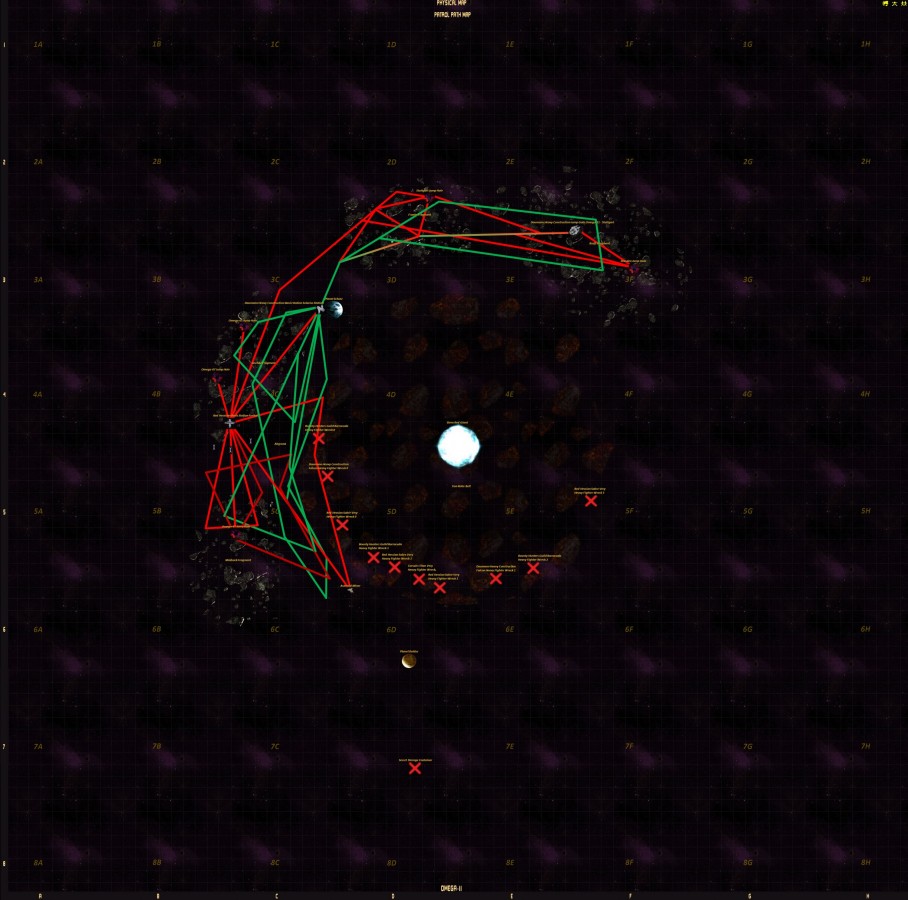 Sirius Sector Border World Raum Omega-11 System