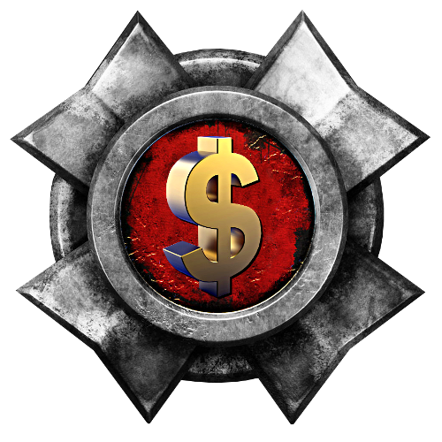 Wealthy person medal