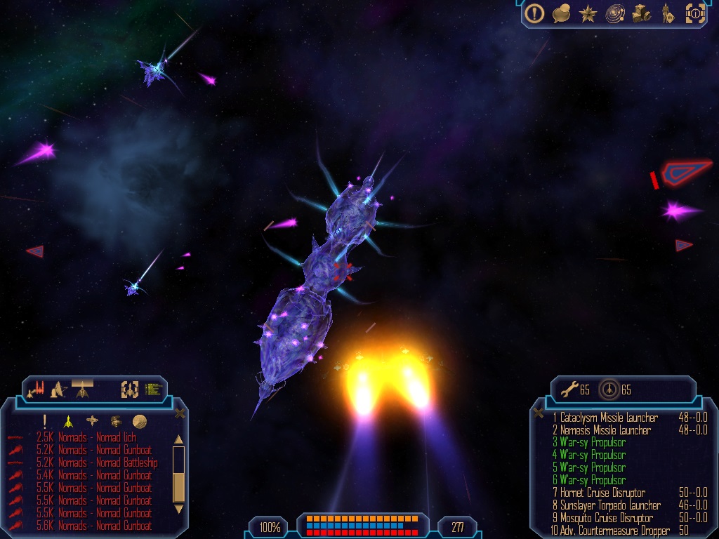 Nomad battleship