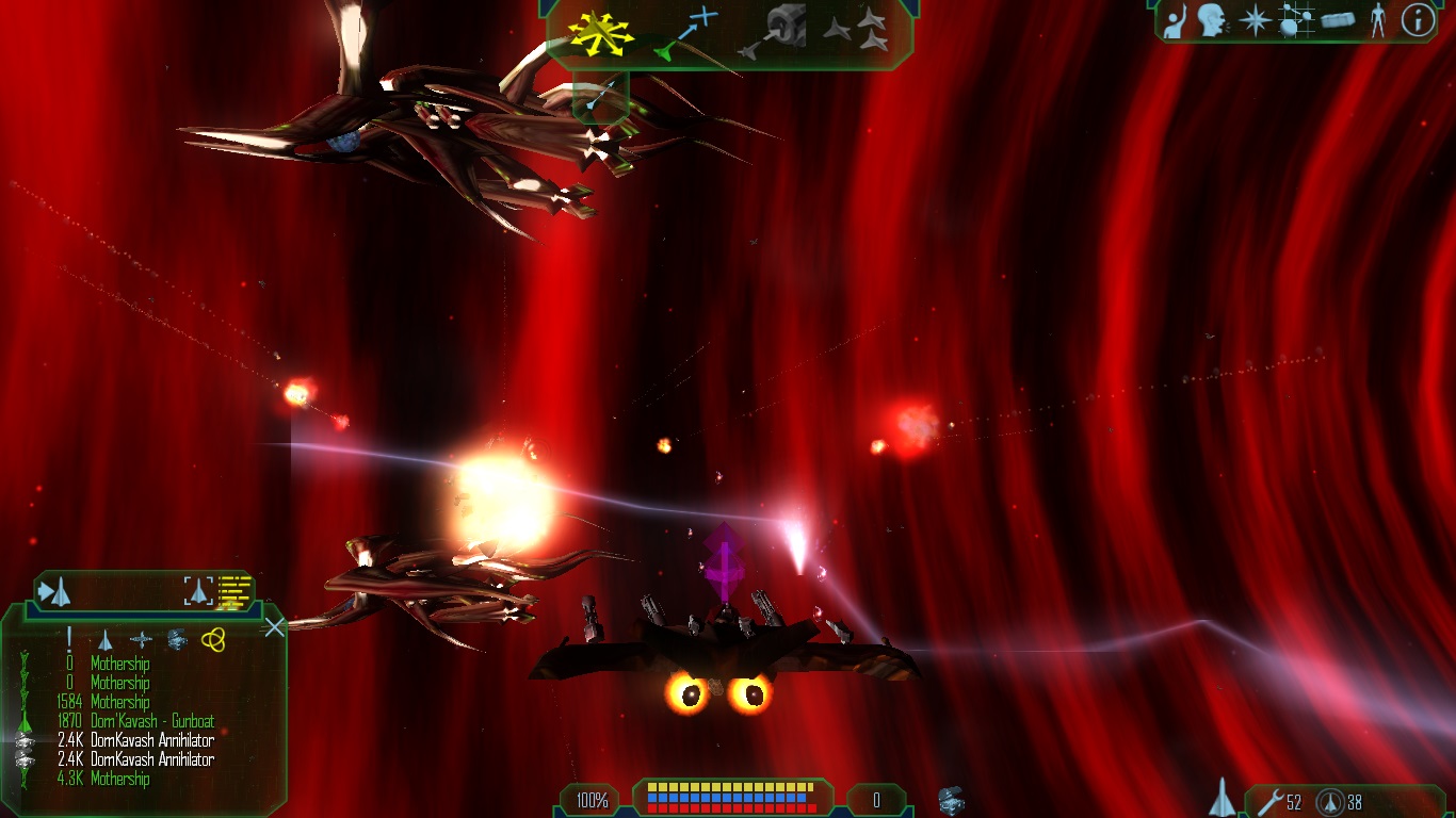 Killing Dom'Kavash Mothership