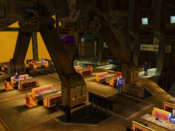 Bar at Elbich Mining Station in Omega-7