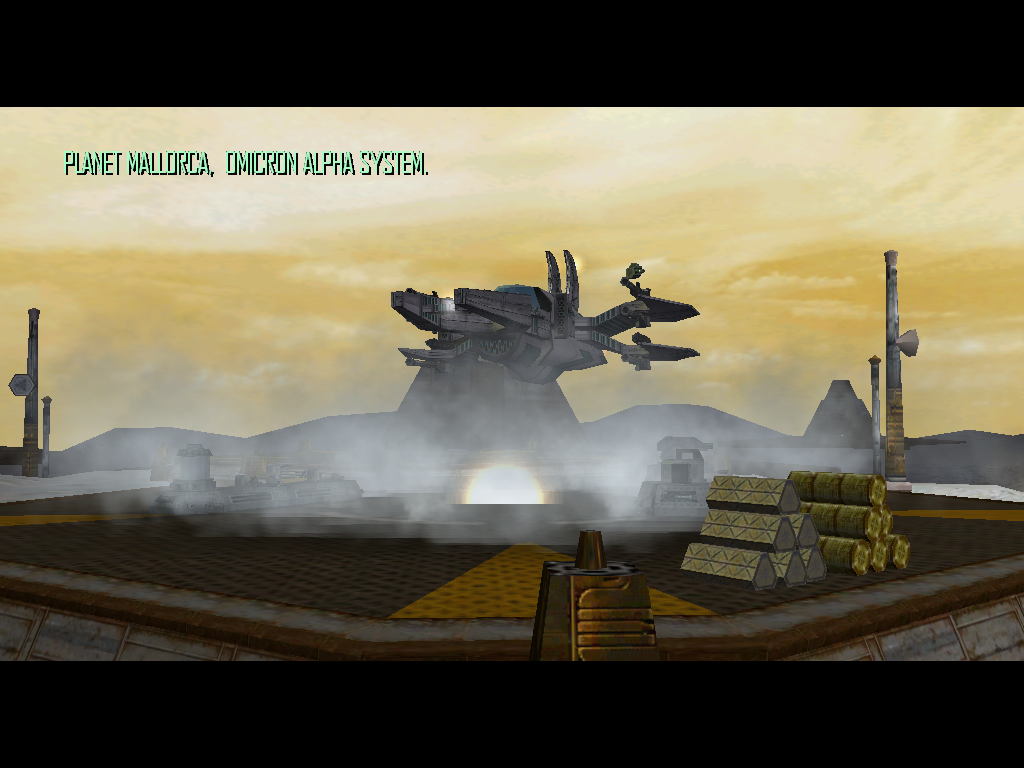 Landing after all bounty hunter bases cleared in Omicron Alpha :)