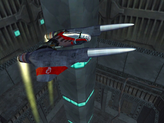 (X2 Top Gun Mod) Teladi buzzoid flying in Station