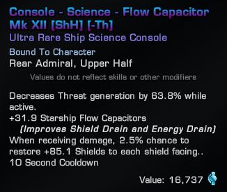 Varus Fleet Science Console - Flow