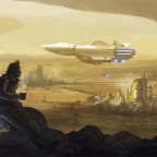 a_spaceship_and_some_coffee_by_drawingnightmare-d4jppqf