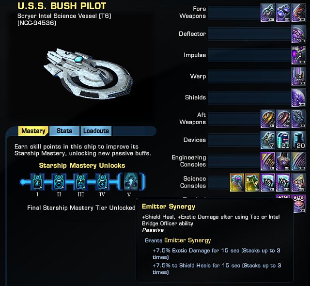 Scryer Intel Science Vessel