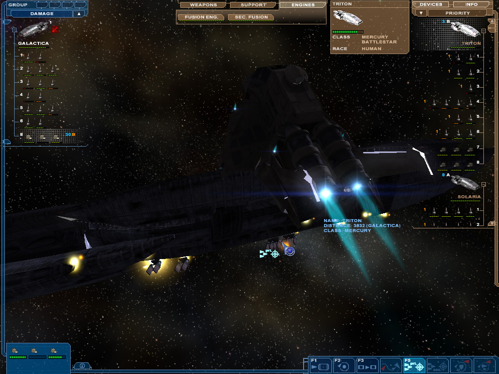 BSG mod - subsystem target