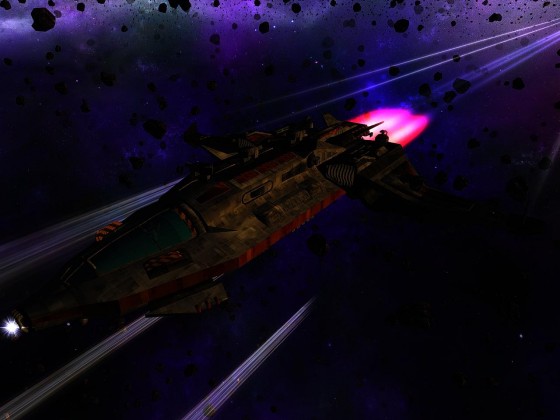 Luna Sunrise class freighter