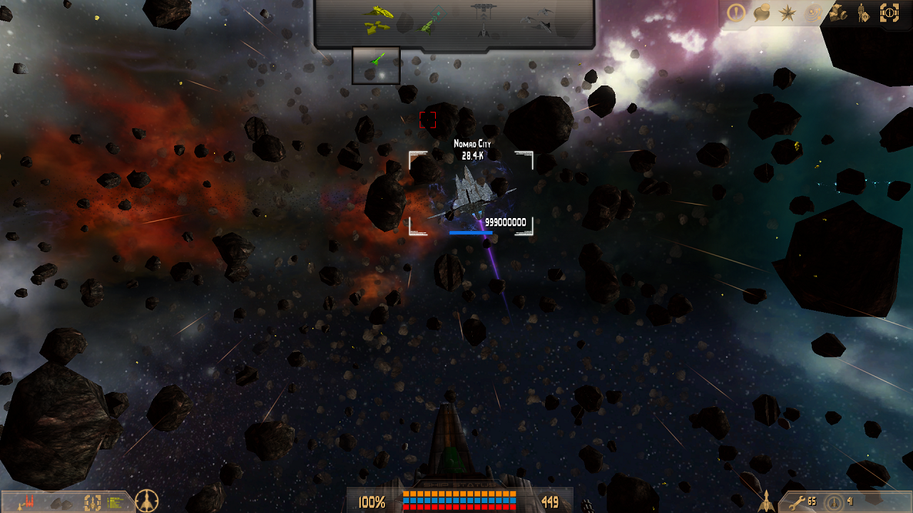 nomad city in the asteroid field