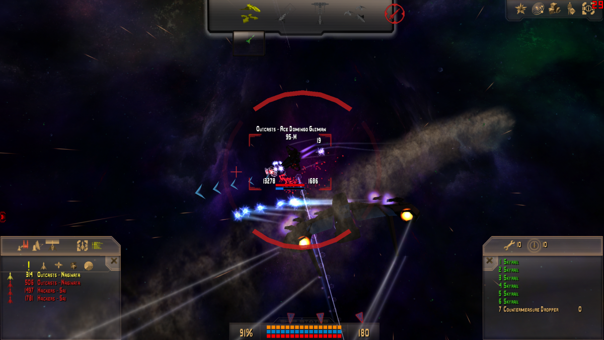 no chance for other ship