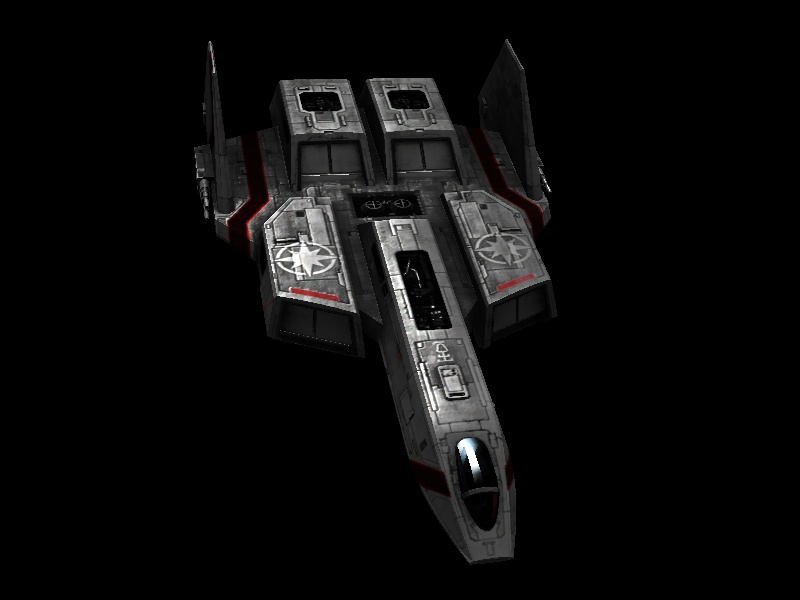 Confederation heavy fighter Excalibur 02