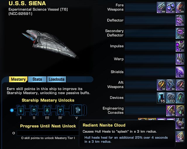 Experimental Science Vessel