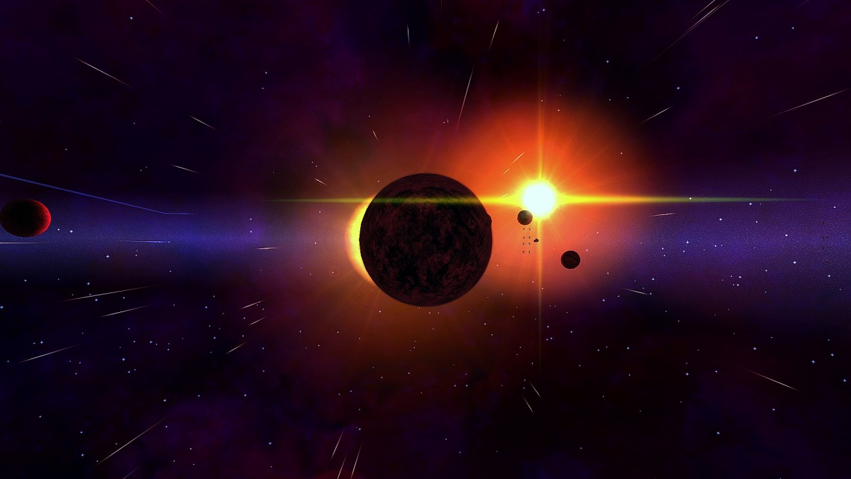 Approaching Holiday Planet