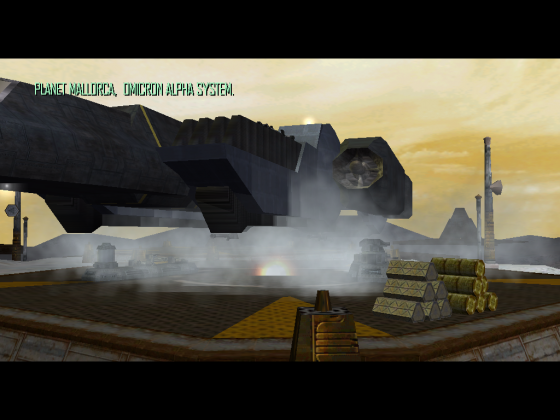 Nemesis ship landing