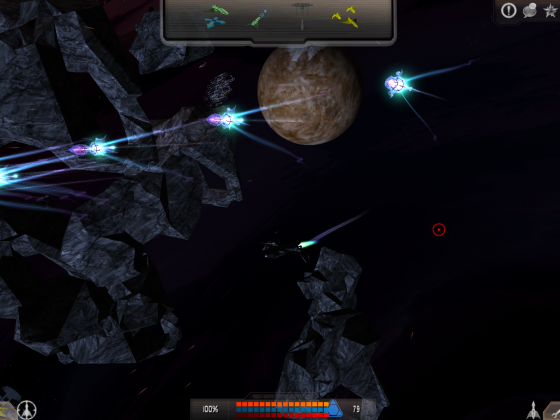 In formation with Nomads