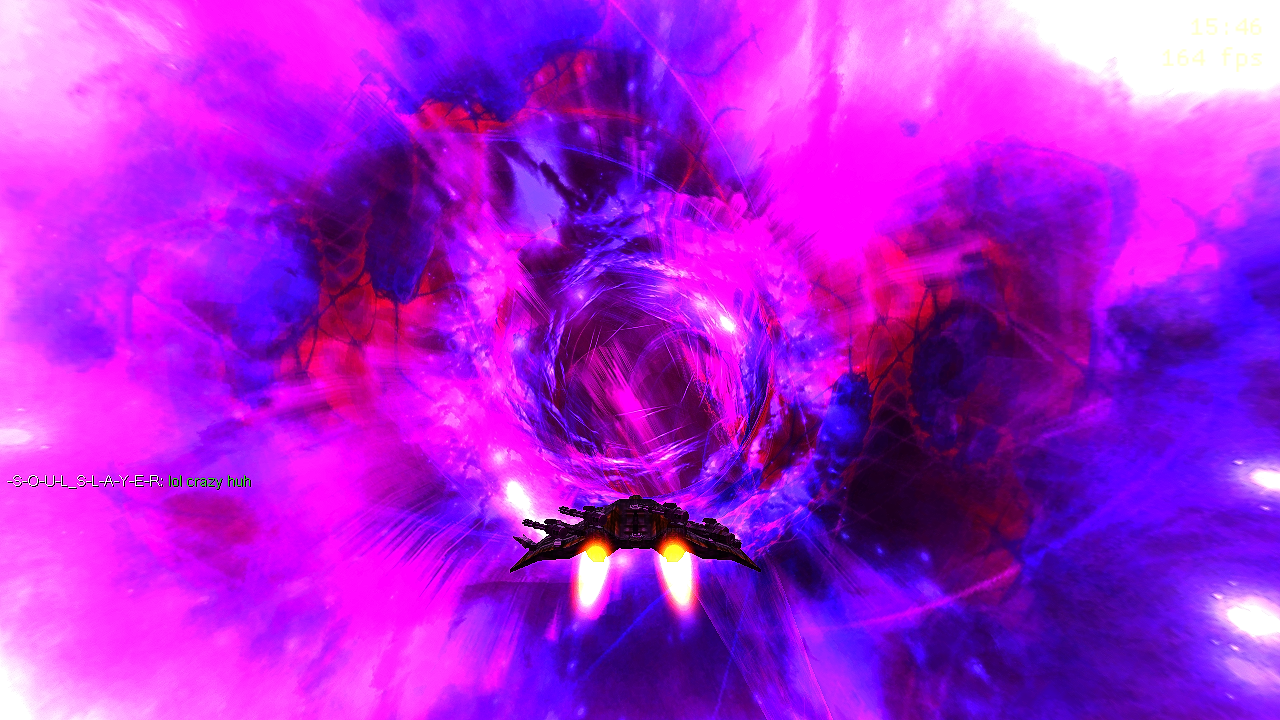 leaving hyper space back to altair system