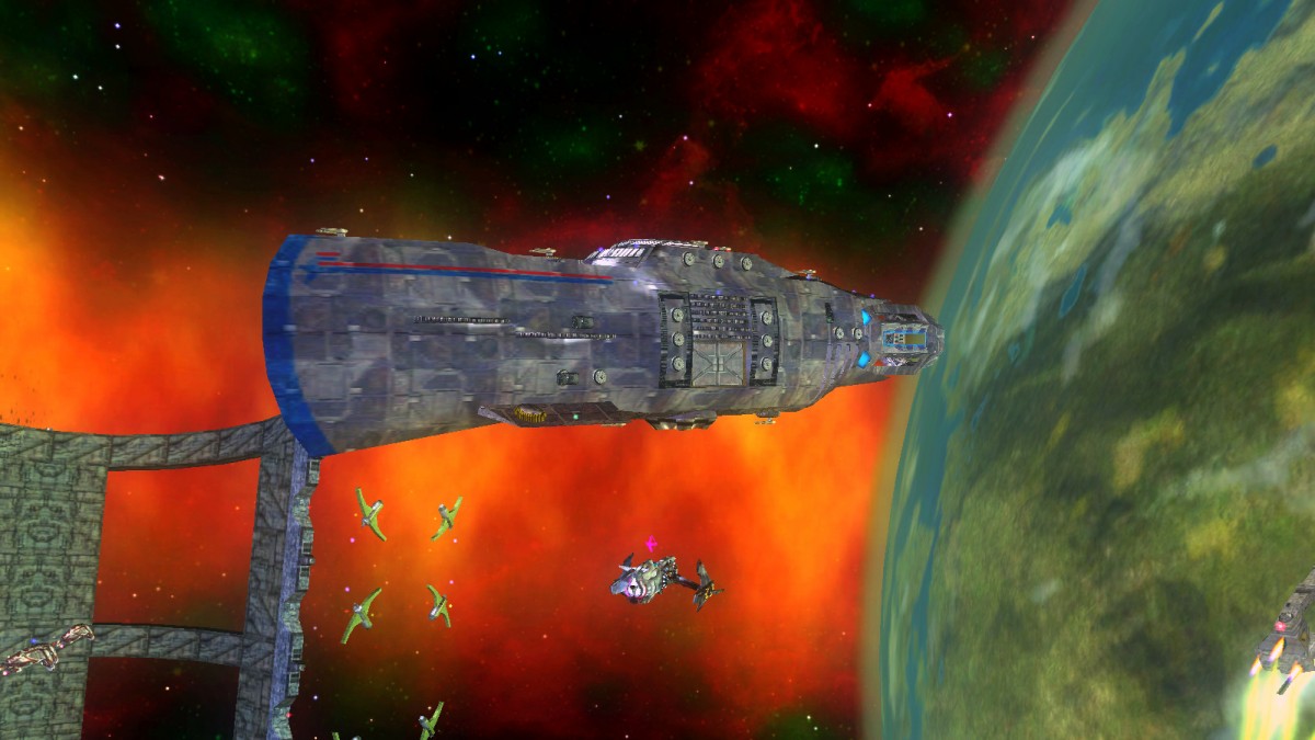 Meeting a battleship or two