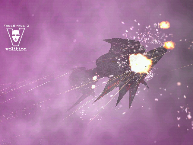 SF Destroyer (exploding parts)