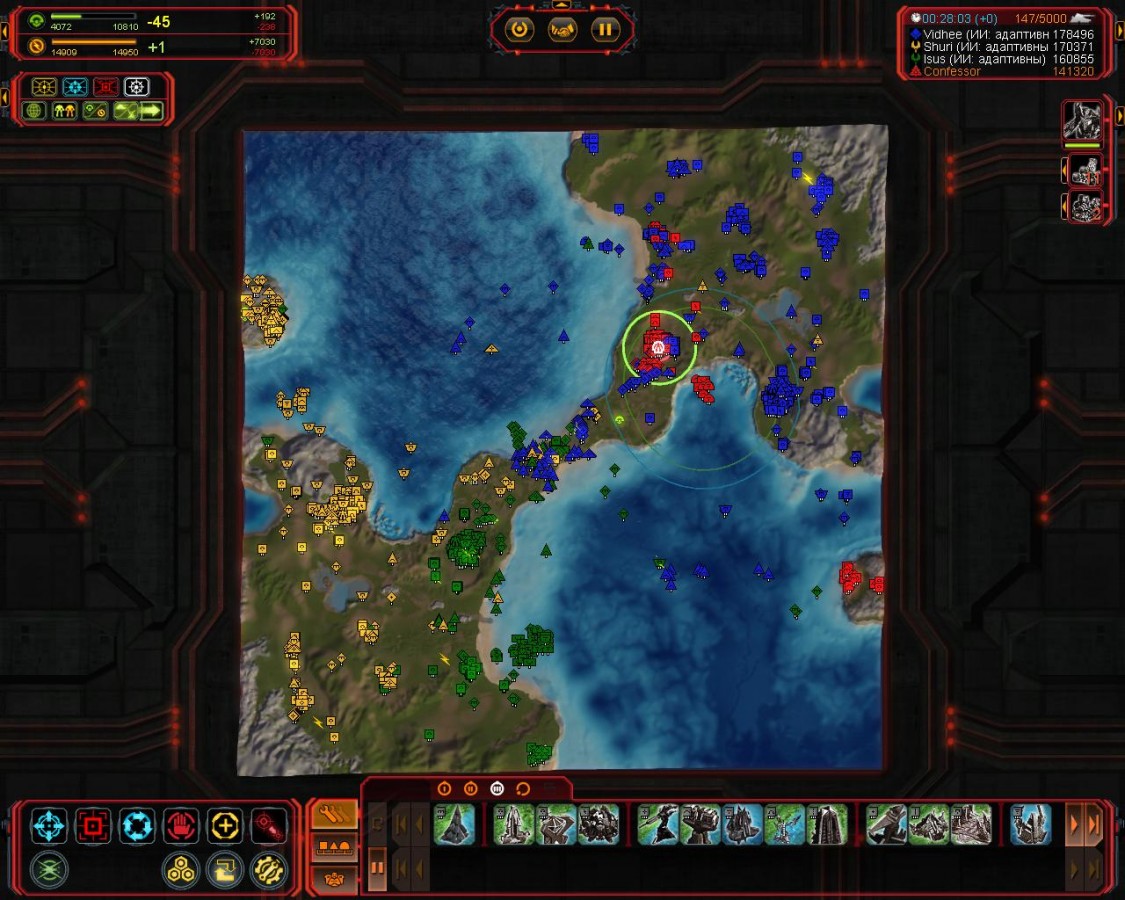supreme commander maps forged alliance