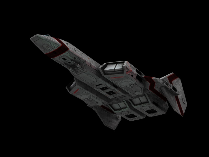 Confederation heavy fighter Excalibur